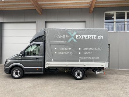 DAMPFEXPERTE ÜBERNIMMT NEUEN LIEFERWAGEN